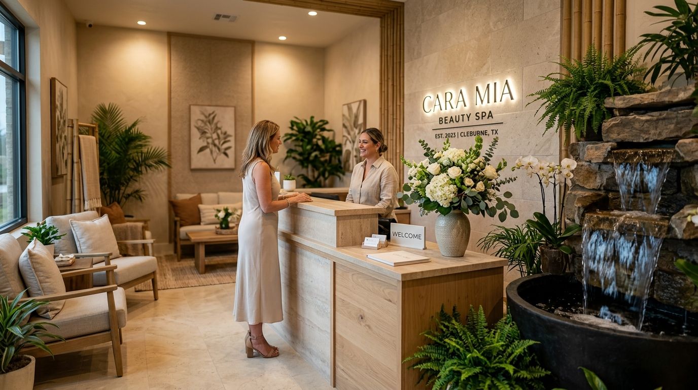 Illustration of Cara Mia Beauty Spa, spa in Cleburne, TX, photo 2 of 6